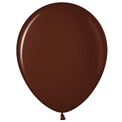 Шар (12''/30 см) Шоколадный (442), пастель, 100 шт.