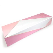 Коробка подарочная, Для цветов, Розовый, 63*20*12 см, 1 шт.