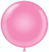 Шар (24''/61 см) Розовый, пастель, 1 шт.