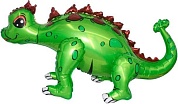 Шар 3D (29''/74 см) Фигура, Динозавр Анкилозавр, Зеленый, 1 шт. в упак.