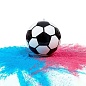 Набор для Гендер Пати, Футбольный мяч, с краской Холи (2 цвета), 15 см, 1 шт. 