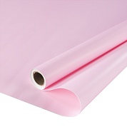 Упаковочная матовая пленка (0,6*10,3 м) Тонировка Жемчуг, Розовый, 2 ст, 1 шт.
