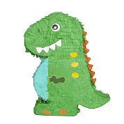 Пиньята Динозавр, Зеленый, 43*35*10 см, 1 шт. в упак. 