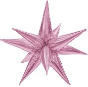 Шар (26''/66 см) Звезда, Составная, Орхидея, 1 шт. в упак. 