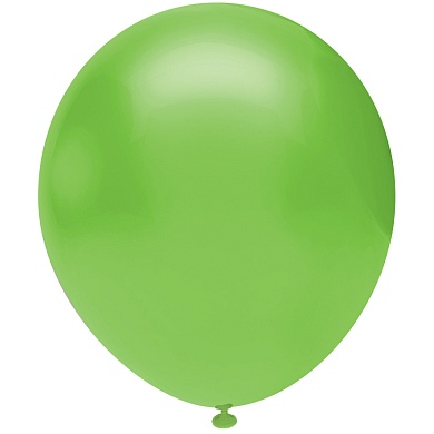 Шар (18''/46 см) Светло-зеленый (813), пастель, 25 шт.
