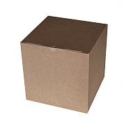 Коробка складная, Крафт, 15*15*15 см, 1 шт.