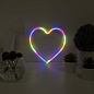Световая фигура Сердце, 21*20 см. Разноцветный, 1 шт.