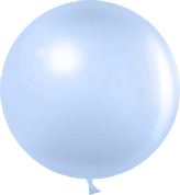 Шар (36''/91 см) Воздушно-голубой, макарунс, 3 шт.