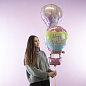 Шар (32''/81 см) Фигура, Воздушный шар на День Рождения, Розовый, 1 шт.