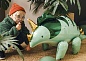 Шар 3D (34''/86 см) Фигура, Динозавр, 1 шт. в уп. 