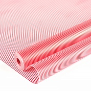 Упаковочная матовая пленка (0,6*10,3 м) Полоса, Красный, 1 шт.
