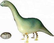 Шар (46''/117 см) Ходячая Фигура, Динозавр с яйцом, 1 шт.