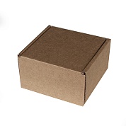 Коробка складная Крафт, 16*16*8 см, 1 шт.